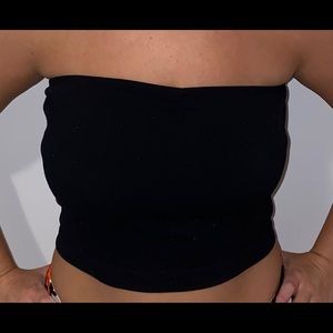 black crop top